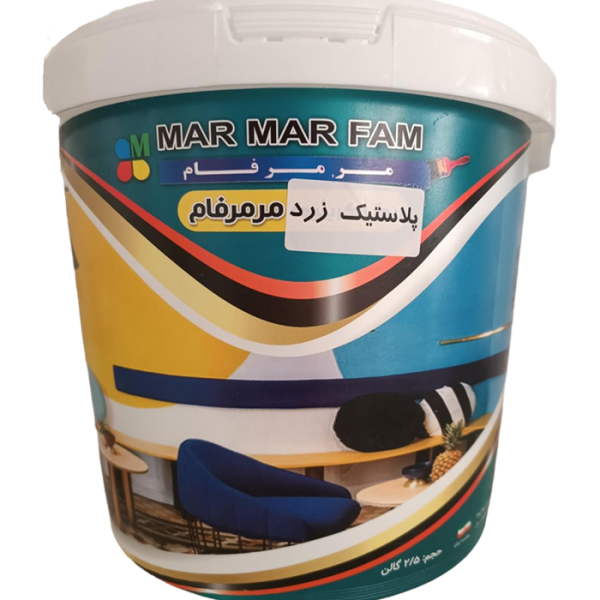 رنگ پلاستیک زرد