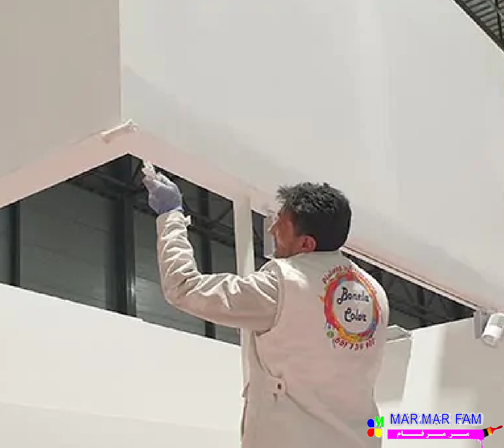 رنگ کردن غرفه نمایشگاهی