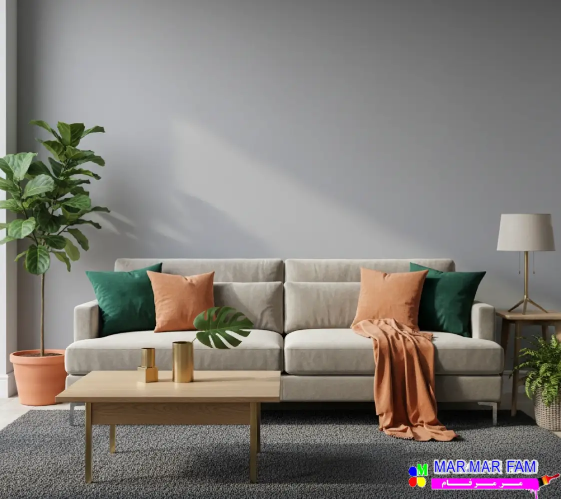 استفاده از تناژ رنگ طوسی در خانه های کوچک