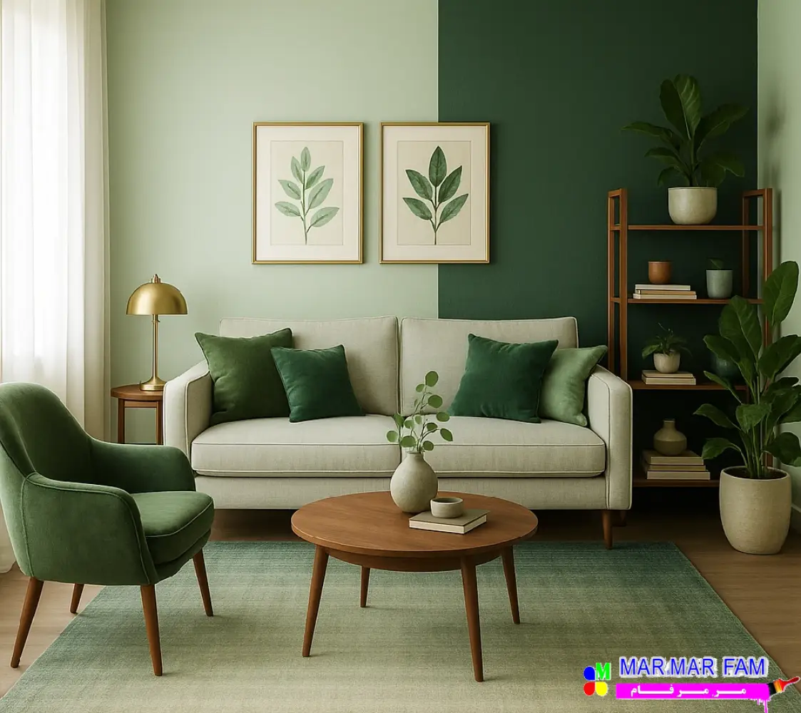 استفاده از تناژ رنگی در اتاق کوچک
