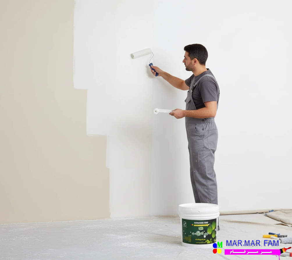 اجرای رنگ پلاستیک روی اکریلیک