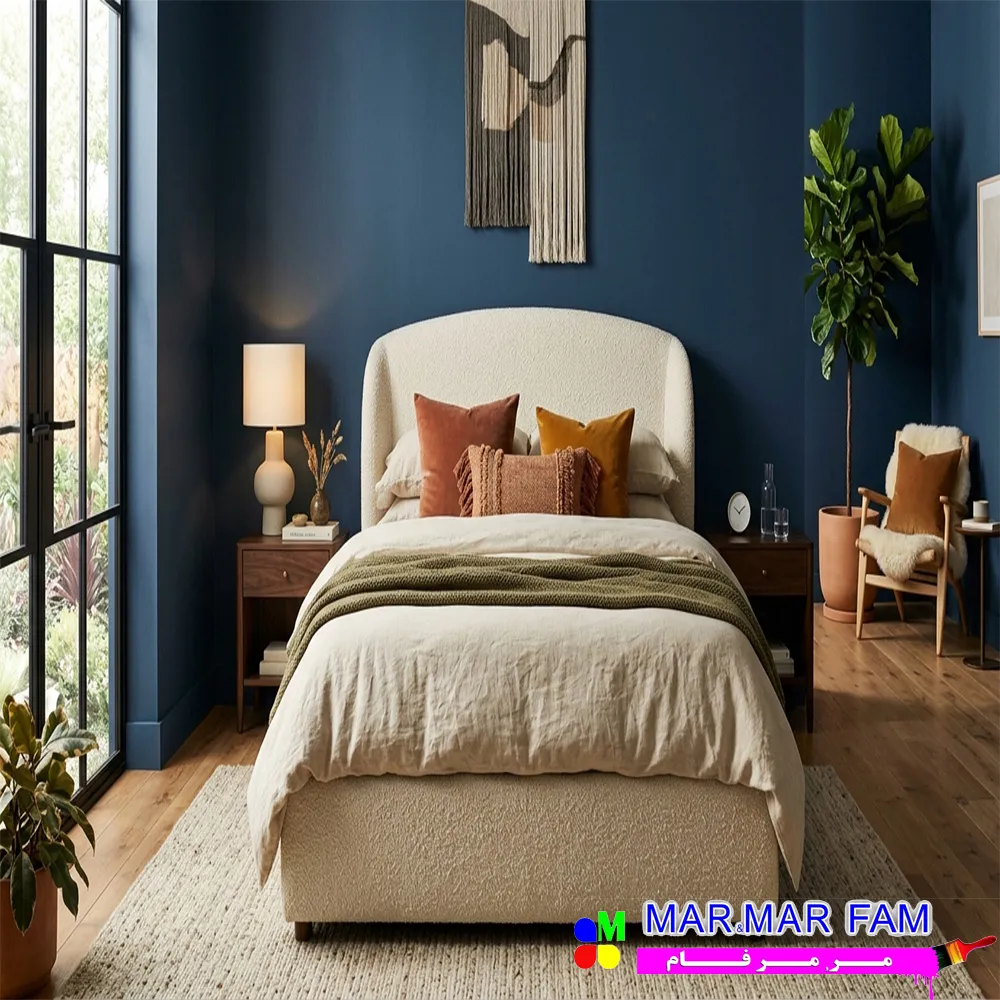 استفاده از عناصر چوبی تیره (Walnut Accents)