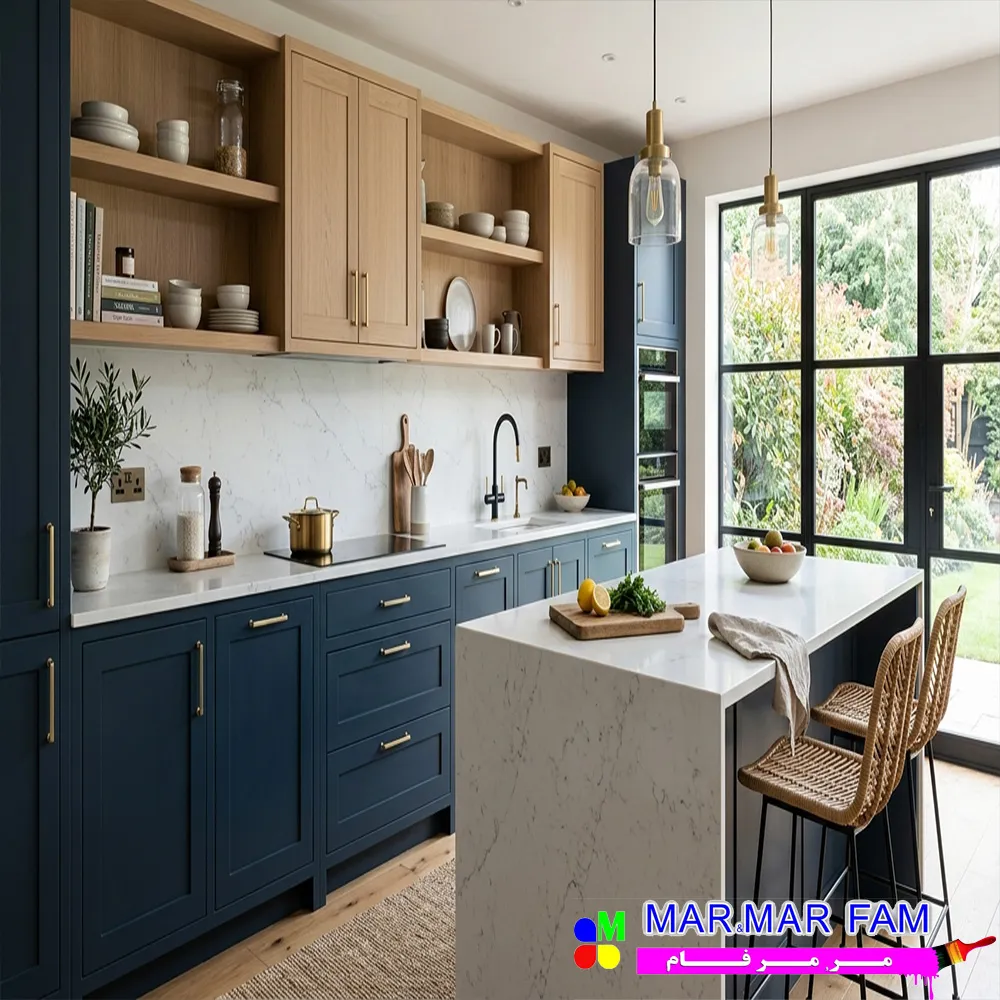 کابینتهای دوتُن (Two-Tone Cabinets)